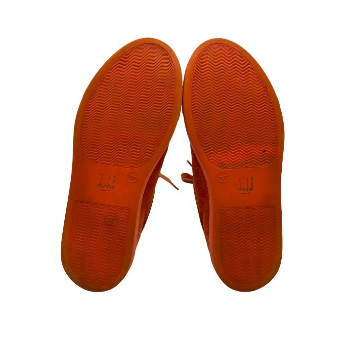 ダンヒル スニーカー L 1B106Y410 41(約26cm) dunhill ブランド 靴 シューズ スウェード オレンジ  メンズ 中古 W４