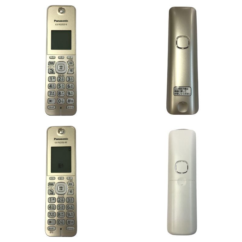 Panasonic パナソニック おたっくす デジタルコードレスFAX 子機1台付き シャンパンゴールド ファックス 電話機 迷惑電話対策機能 KX-PD725DL-N 中古 T1