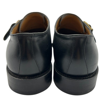 BALLY バリー シングルモンク レザー シューズ 約25.5cm 本革 靴 メンズ ビジネス 中古 W４