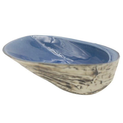 【未使用品】 McGlashen Pottery Royce McGlashen ニュージーランド製 パウア オーバルボウル 中古 H4