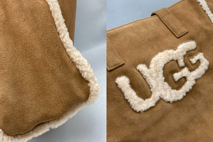 UGG アグ スウェード トートバッグ 1093557 中古 D4