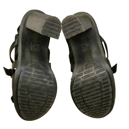 Dr.Martens ドクターマーチン ADITA サンダル レディース レザー ブラック UK3 22cm 中古 N1