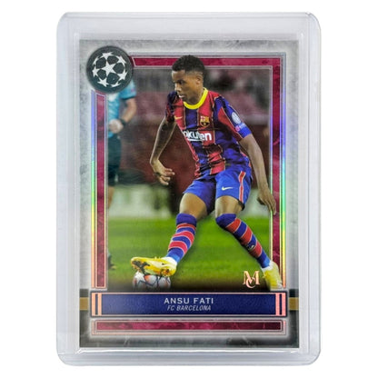 TOPPS サッカーカード MUSEUM COLLECTION ANSU FATI BARCELONA #4 中古 IT1