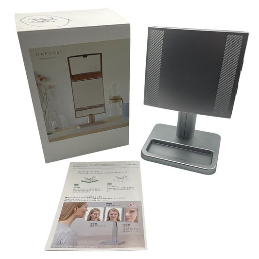 HORIUCHI MIRROR ナピュア スタイリングスタンドミラー NA-60SV 中古 三面鏡 卓上 ホリウチ R4