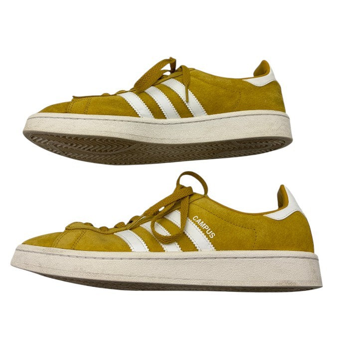 adidas CAMPUS アディダス キャンパス スニーカー CM8444 マスタード 27.5cm 靴 シューズ メンズ カジュアル 中古 W４