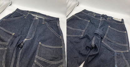FREEWHEELERS フリーホイーラーズ デリックマンオーバーオールズ ワークパンツ サイズ32×32 メンズ 中古 D4