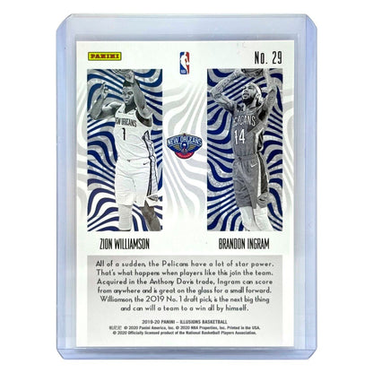 PANINI NBAカード ILLUSIONS ZION WILLIAMSON BRANDON INGRAM NEW ORLEANS PELICANS #29 中古 IT1
