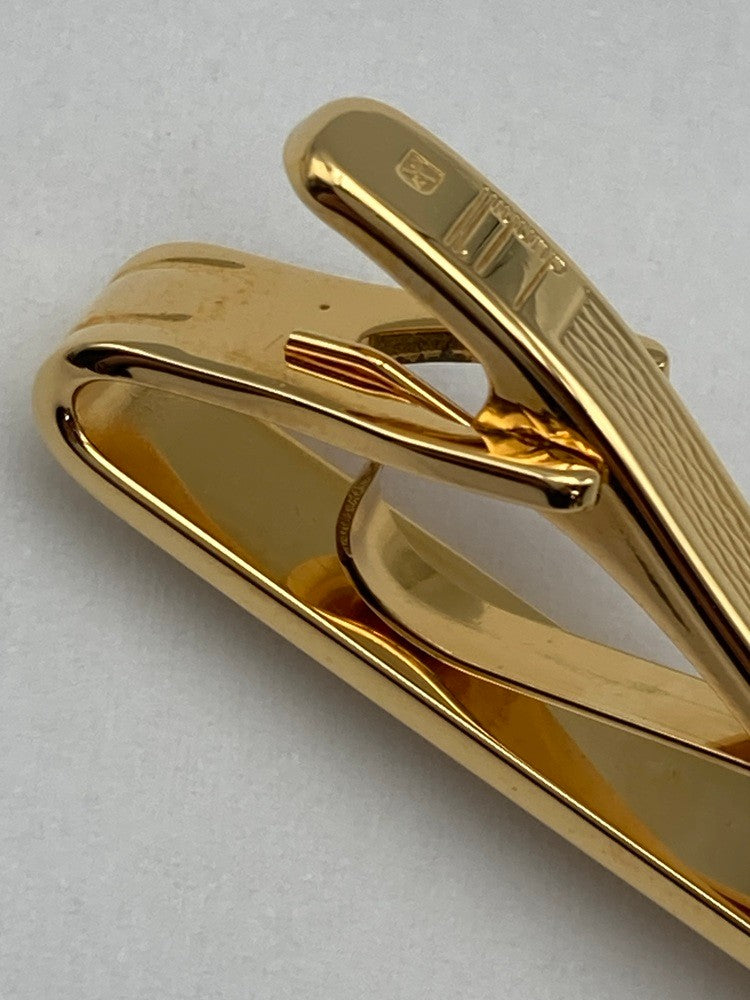 dunhill ダンヒル ネクタイピン メタル ゴールド色 中古 D4