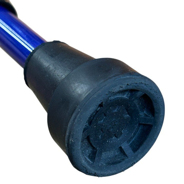 エルゴグリフクラッチ オープンカフ ブルー 杖 ドイツ製 介護 高齢者 中古 W４