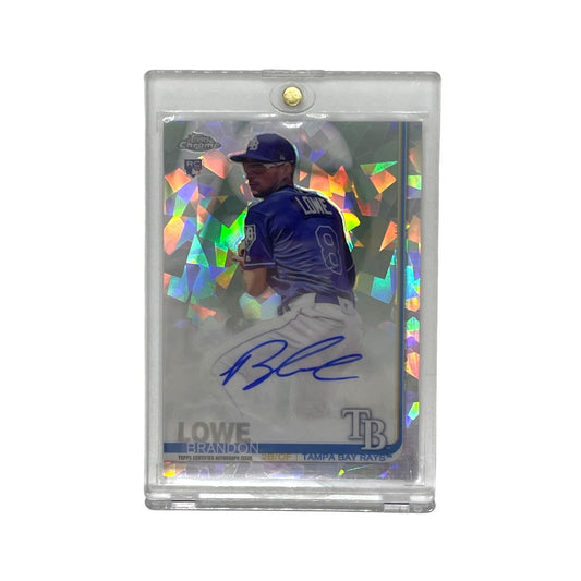 TOPPS CHROME MLBカード SAPPHIRE EDITION BRANDON LOWE #CSA-BL 中古 IT1