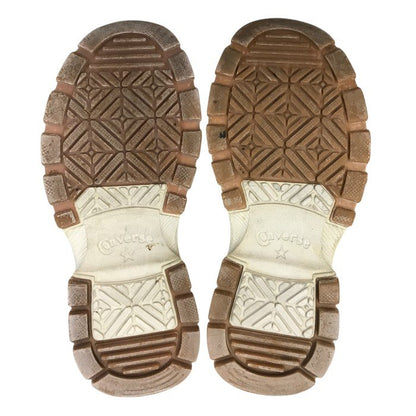 CONVERSE コンバース ALL STAR 100 TREKWAVE HI スニーカー メンズ ハイカット 厚底 オールスター 100周年 ブラック/ホワイト 27cm 1SD036 中古 T1