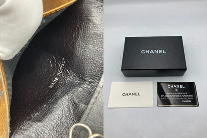 CHANEL シャネル ビコローレ キーケース 6連 中古 D4