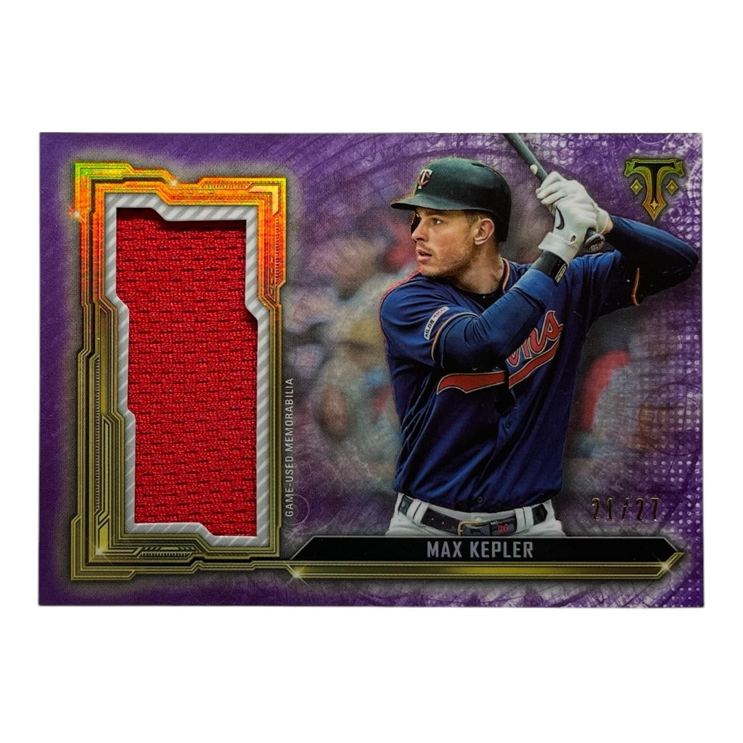 TOPPS MLBカード TRIPLE THREADS MAX KEPLER MINNESOTA TWINS /27 #SJR-MK 中古 IT2