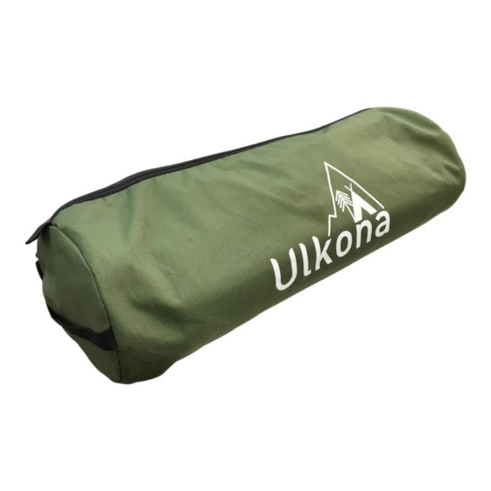 Ulkona ウルコナ 4レッグ アウトドアコット オリーブグリーン キャンプ ベッド ベンチ 2way 高さ調節 コンパクト 持ち運び 中古 T1