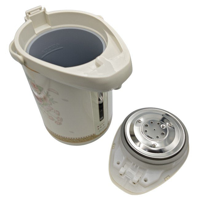 【未使用品】 TIGER タイガー DAKS SIMPSON LONDON レトロ 2.2L 電気ポット ローズガーデン ZR PFU-H22E 中古 H4