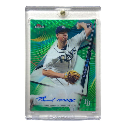 TOPPS MLBカード FINEST BRENDAN MCKAY RAYS 14/99 #FA-BM 中古 IT2