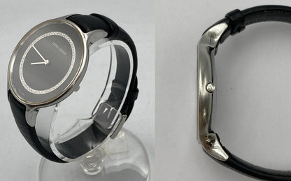 GEORG JENSEN ジョージジェンセン コンケイヴ 316 クオーツ 腕時計 中古 D4