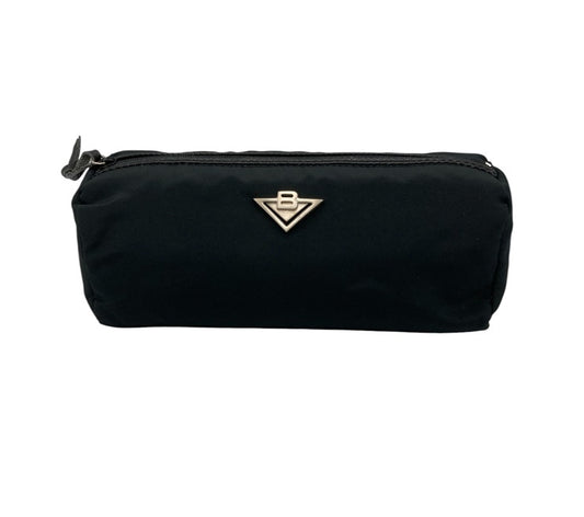BOTTEGA VENETA ボッテガヴェネタ ナイロンポーチ ブラック 中古 D4