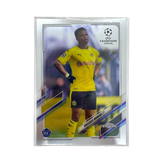 TOPPS サッカーカード CHROME YOUSSOUFA MOUKOKO BORUSSIA DORTMUND #55 中古 IT1