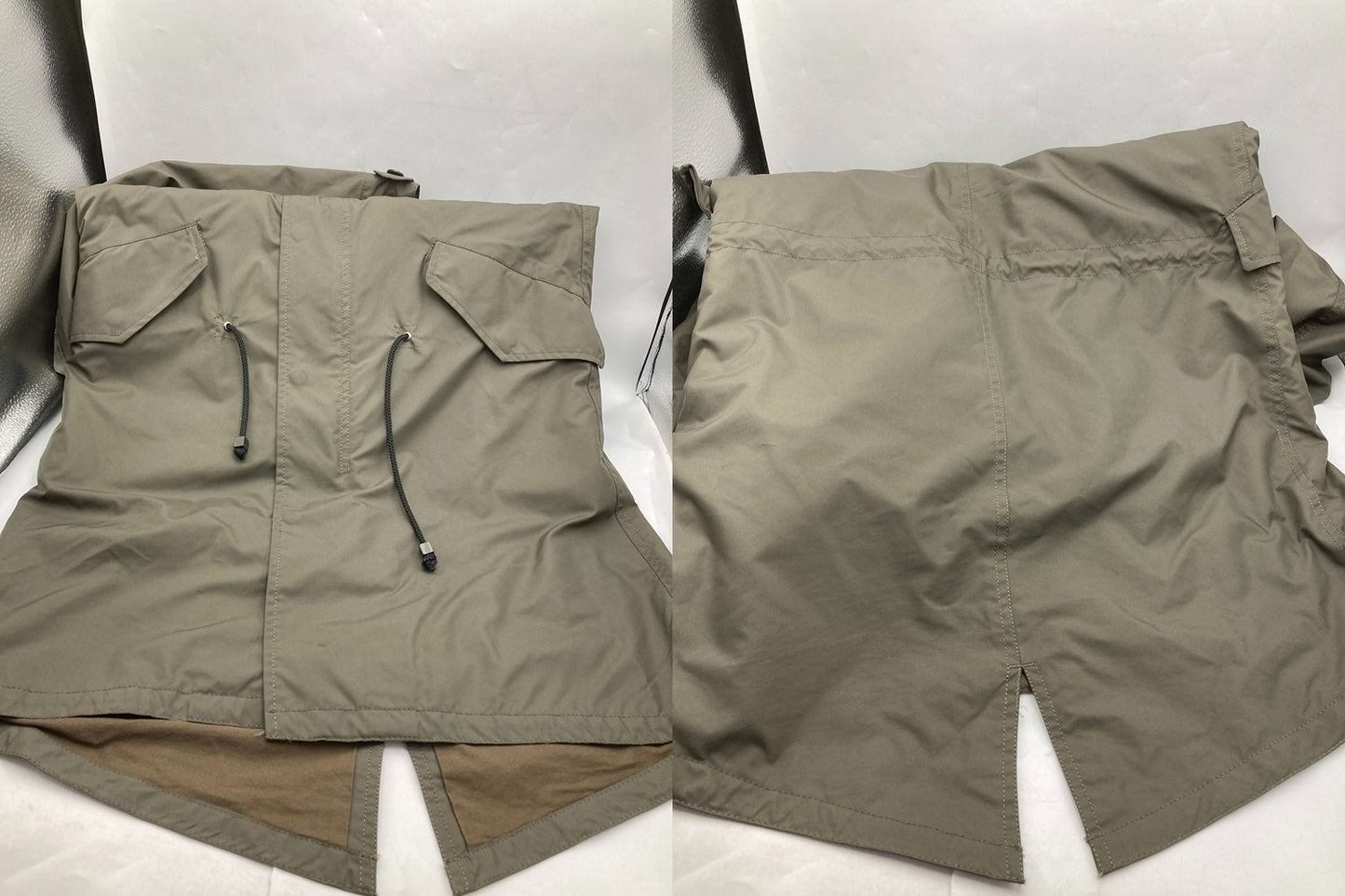 MEN’S MELROSE メンズメルローズ ライナー付 モッズコート カーキ サイズ3 メンズ 中古 D4