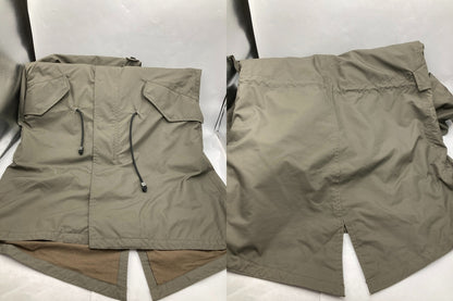 MEN’S MELROSE メンズメルローズ ライナー付 モッズコート カーキ サイズ3 メンズ 中古 D4