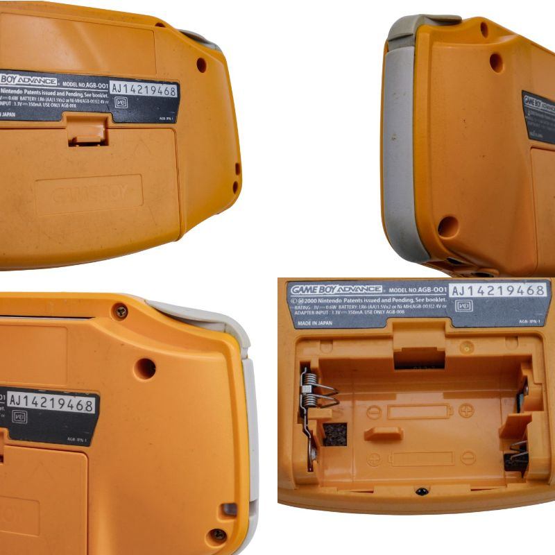 任天堂 ゲームボーイアドバンス オレンジ AGB-001 AGB-S-OA(JPN) 中古 a1