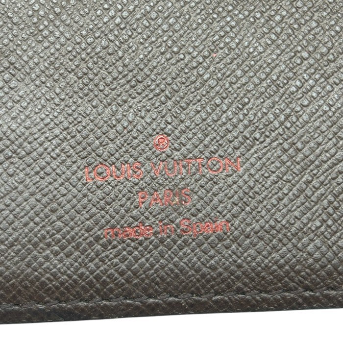 LOUIS VUITTON ルイヴィトン ダミエ アジェンダPM R20700 手帳カバー ブランド レディース メンズ 中古 W４