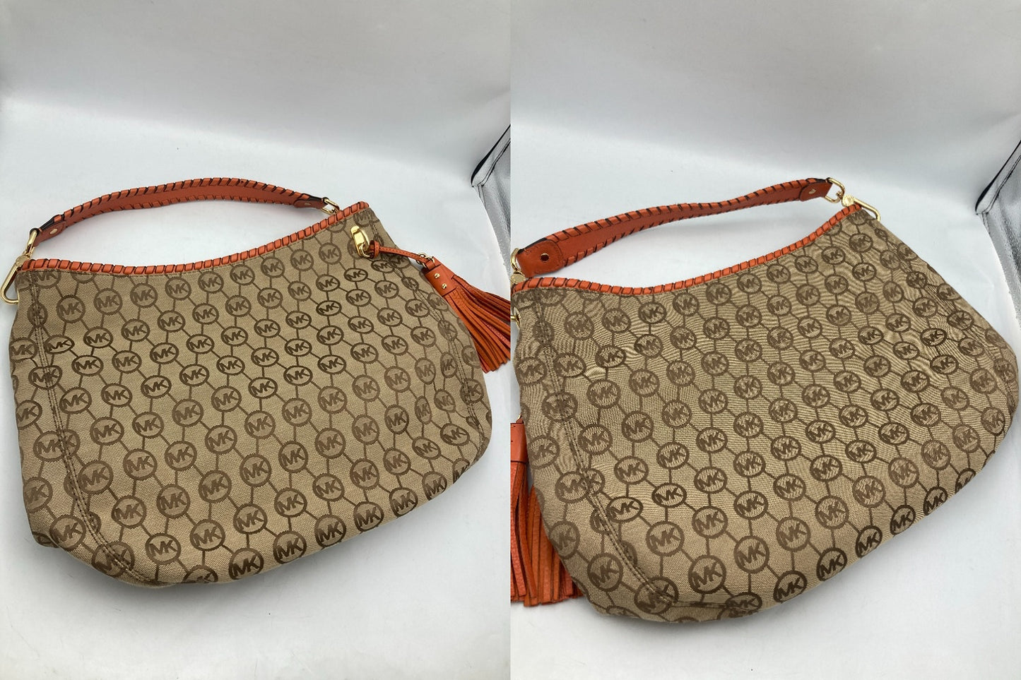 MICHAEL KORS マイケルコース タッセル ワンショルダーバッグ 中古 D4