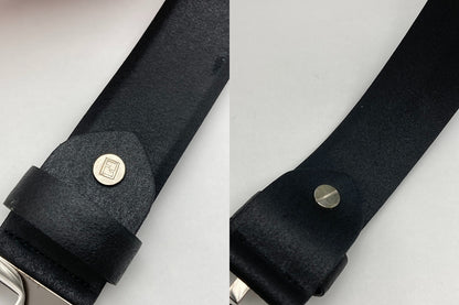 FENDI フェンディ Fバックル レザーベルト メンズ 中古 D4