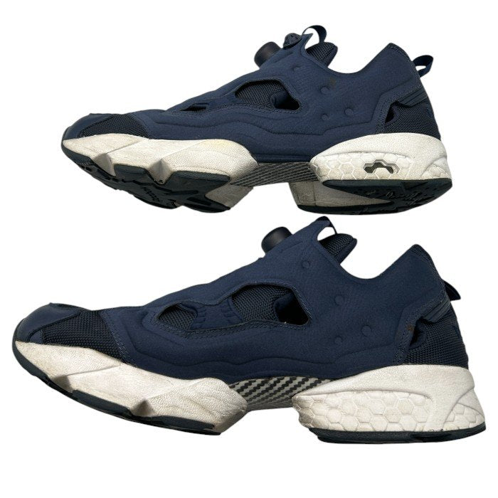 REEBOK リーボック インスタポンプフューリー スニーカー V65752 28.5cm 靴 シューズ メンズ ネイビー 中古 W４