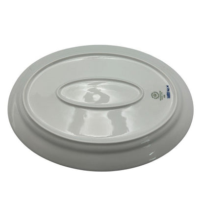 未使用品 ロイヤルコペンハーゲン プリンセス オーバル プレート 28cm ROYAL COPENHAGEN 皿 洋食器 ブランド ディッシュ 中古 W４