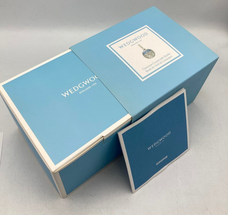 WEDGWOOD ウェッジウッド ホリデイ オーナメント Christmas Countryside Bauble 中古 D4