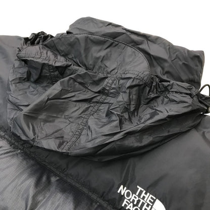THE NORTH FACE ザノースフェイス ヌプシ ダウンジャケット メンズ 冬 パッカブルフード 防寒 肉厚 ブラック Lサイズ NF003AS 中古 T1