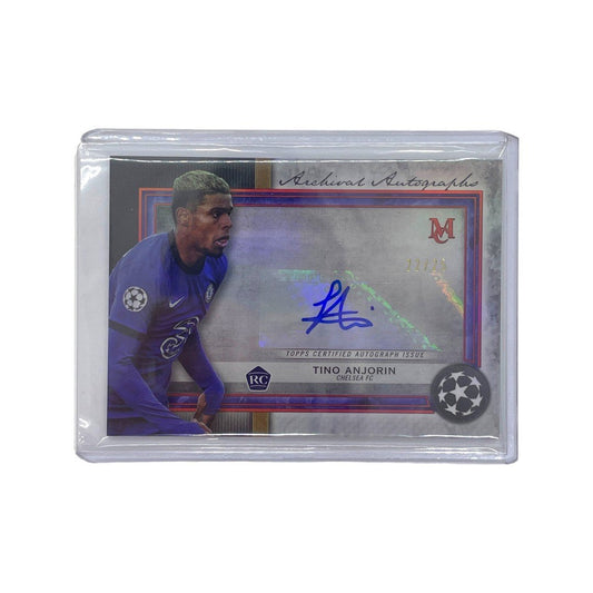 TOPPS サッカーカード MUSEUM COLLECTION ARCHIVAL AUTOGRAPH TINO ANJORIN CHELSEA 22/25 #AA-TA 中古 IT1