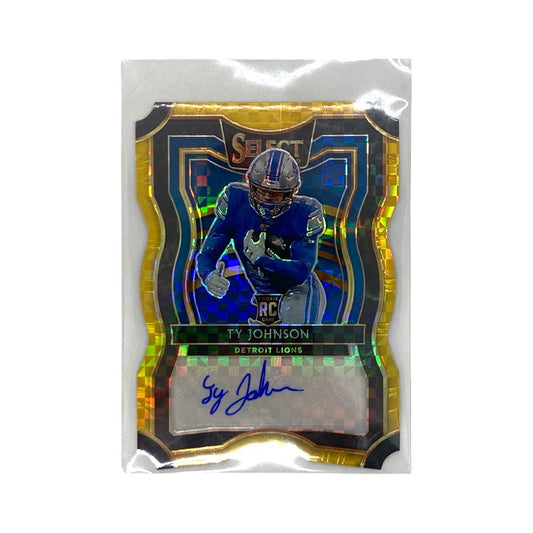 PANINI NFLカード SELECT PRIZM TY JOHNSON DETROIT LIONS 08/10 #RS-25 中古 IT2