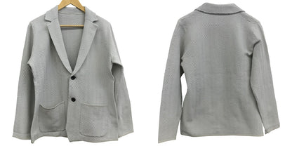 G.Stage ジャケット パンツ メンズ ニット セットアップ ヘリンボーン ジーステージ 秋 冬 中古 KW1