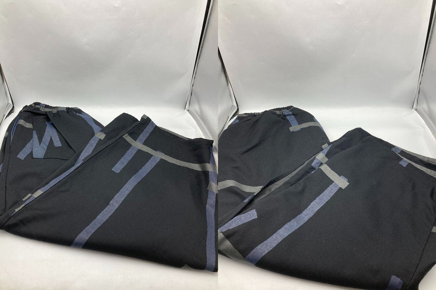 SOU・SOU ソウソウ カシミヤ混 筒下 鳶 ブラック パンツ サイズS 中古 D4