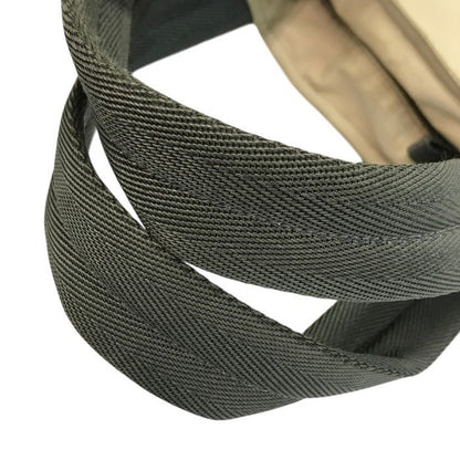 PRADA プラダ スポーツ トートバッグ ユニセックス ナイロン ファスナー ミニサイズ ベージュ/グレー 4VA071 中古 T1