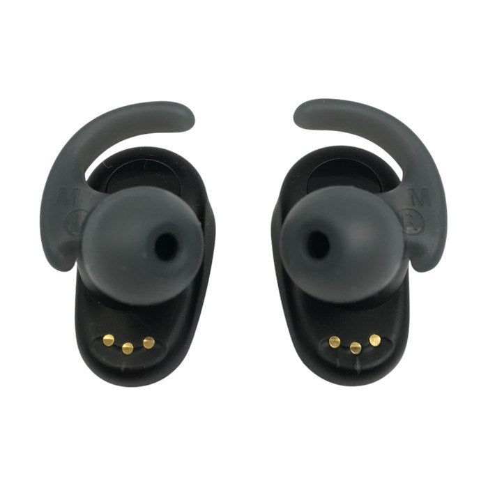 SONY ソニー ワイヤレスノイズキャンセリング ステレオヘッドセット ブラック Bluetooth イヤホン 重低音 スポーツ 防水・防塵仕様 WF-SP800N BM 中古 T1