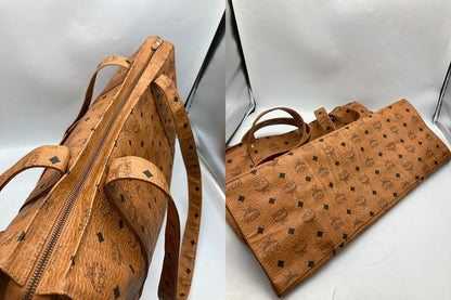 MCM エムシーエム ヴィセトス柄 トートバッグ 中古 D4