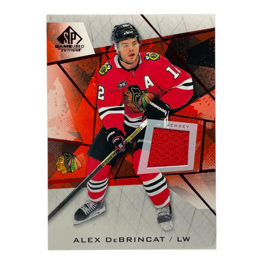 UPPER DECK NHLカード SP GAME USED ALEX DEBRINCAT CHICAGO BLACKHAWKS #85 中古 IT2