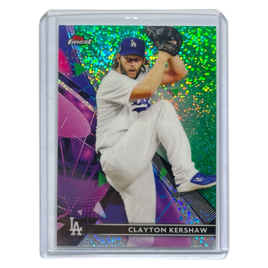 TOPPS MLBカード FINEST CLAYTON KERSHAW LOS ANGELES DODGERS /125 #35 中古 IT2