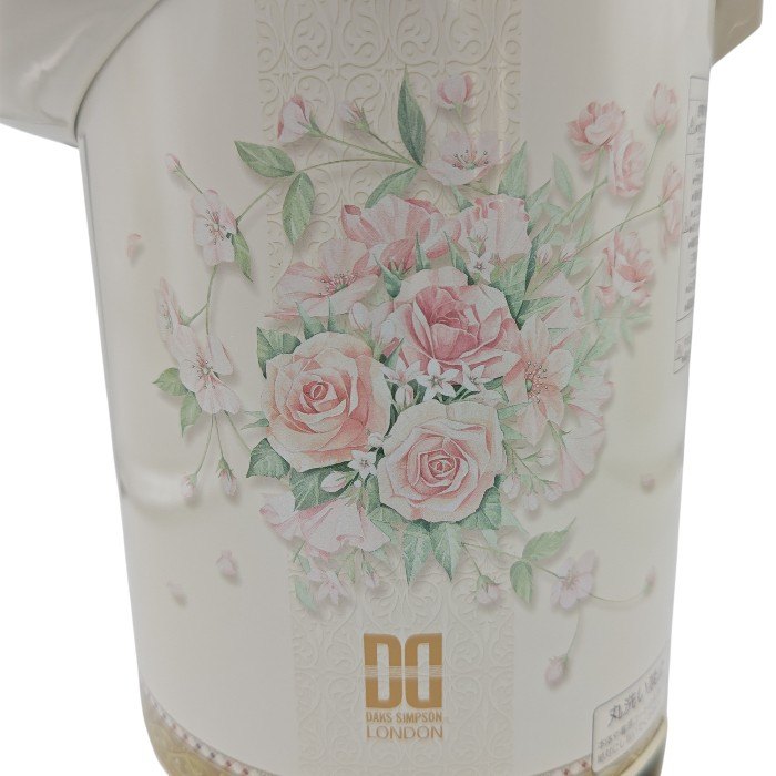 【未使用品】 TIGER タイガー DAKS SIMPSON LONDON レトロ 2.2L 電気ポット ローズガーデン ZR PFU-H22E 中古 H4
