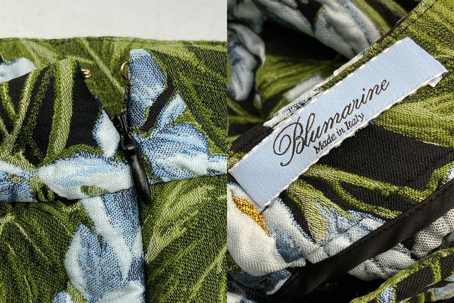 Blumarine ブルマリン 花柄 フレアスカート サイズ IT44 中古 D4