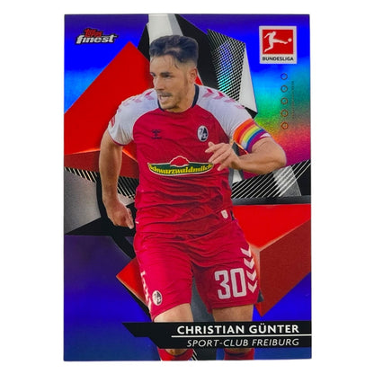 TOPPS サッカーカード FINEST CHRISTIAN GUNTER FREIBURG /250 #40 中古 IT2