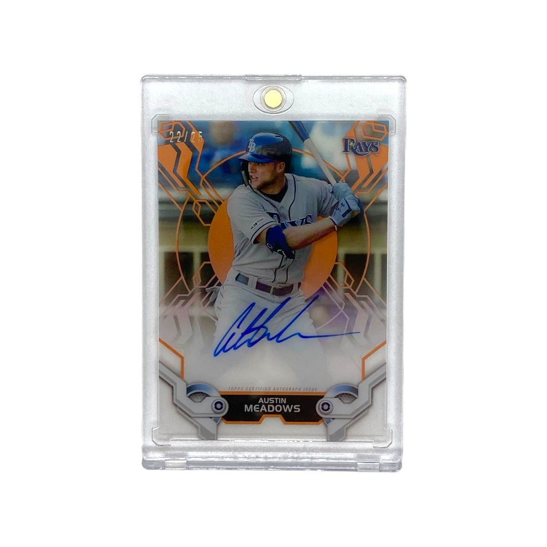 TOPPS MLBカード HIGH TEK AUTOGRAPH AUSTIN MEADOWS 22/25 #HTM-AM 中古 IT1