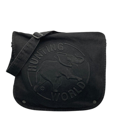 HUNTING WORLD ハンティングワールド USA製 デニム ショルダーバッグ 中古 D4