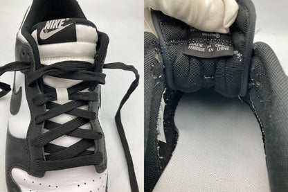 Nike Dunk Low Retro ナイキ ダンク ロー レトロ ホワイト/ブラック スニーカー DD1391-100 サイズ27.5cm 中古 D4