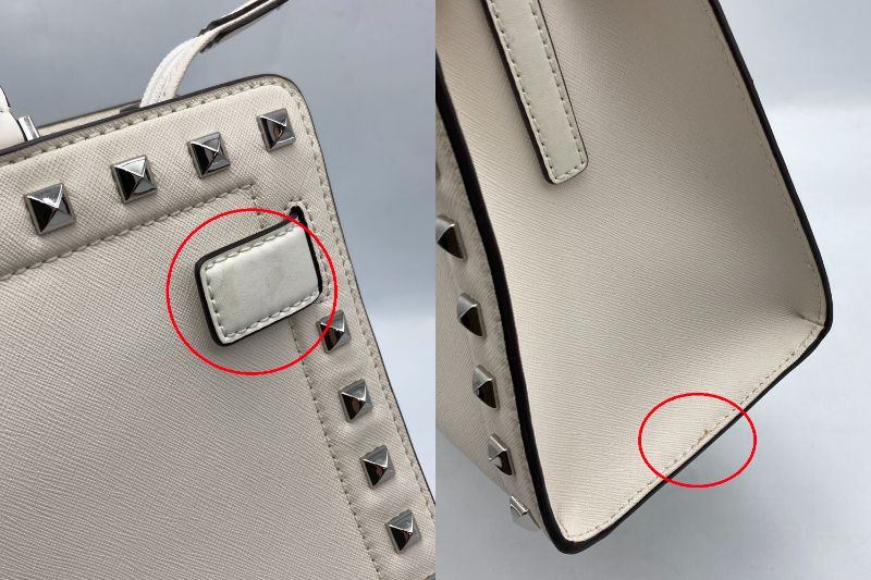 MICHAEL KORS マイケルコース スタッズ 2WAY ショルダーバッグ 中古 D4