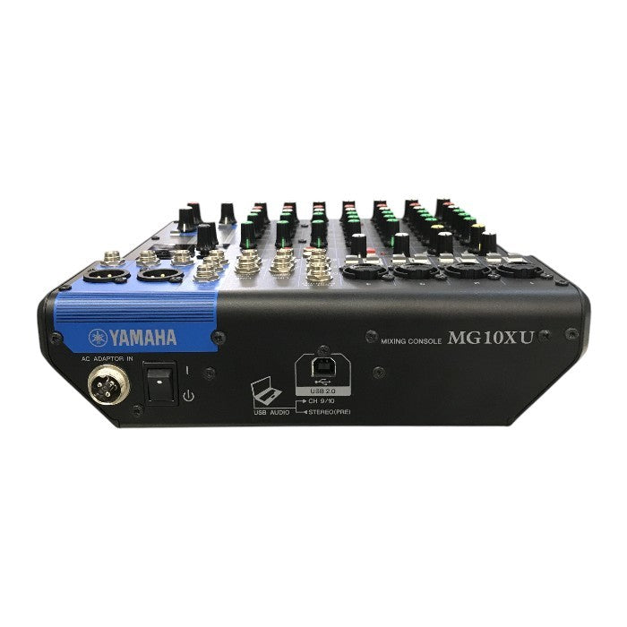 YAMAHA ヤマハ 10チャンネルミキシングコンソール ブラック レコーディング 音楽制作 USB接続 MG10XU 中古 T1